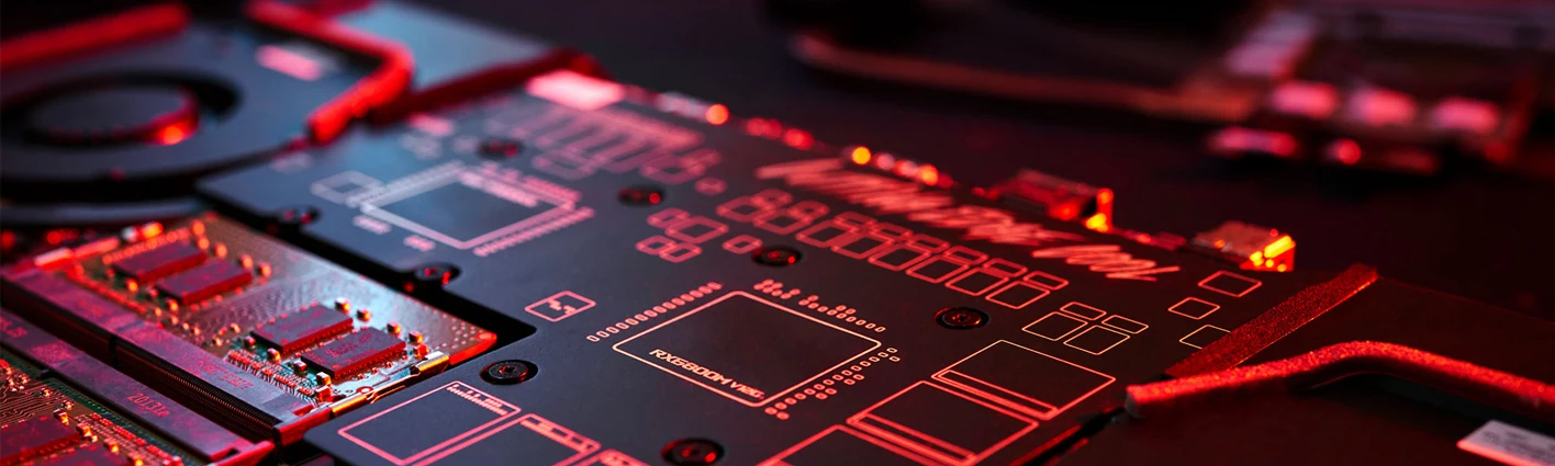 Die Komponenten eines Gamer-PCs.