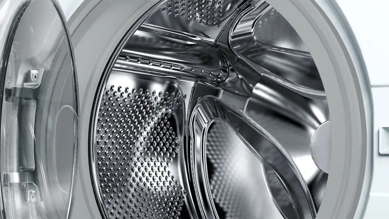 De trommel van een wasmachine
