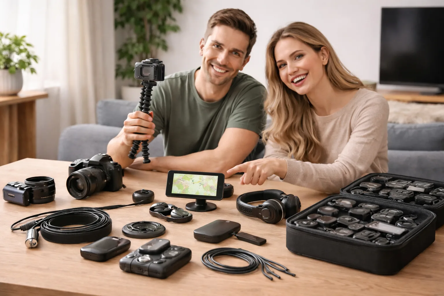 TV audio foto gps inleiding