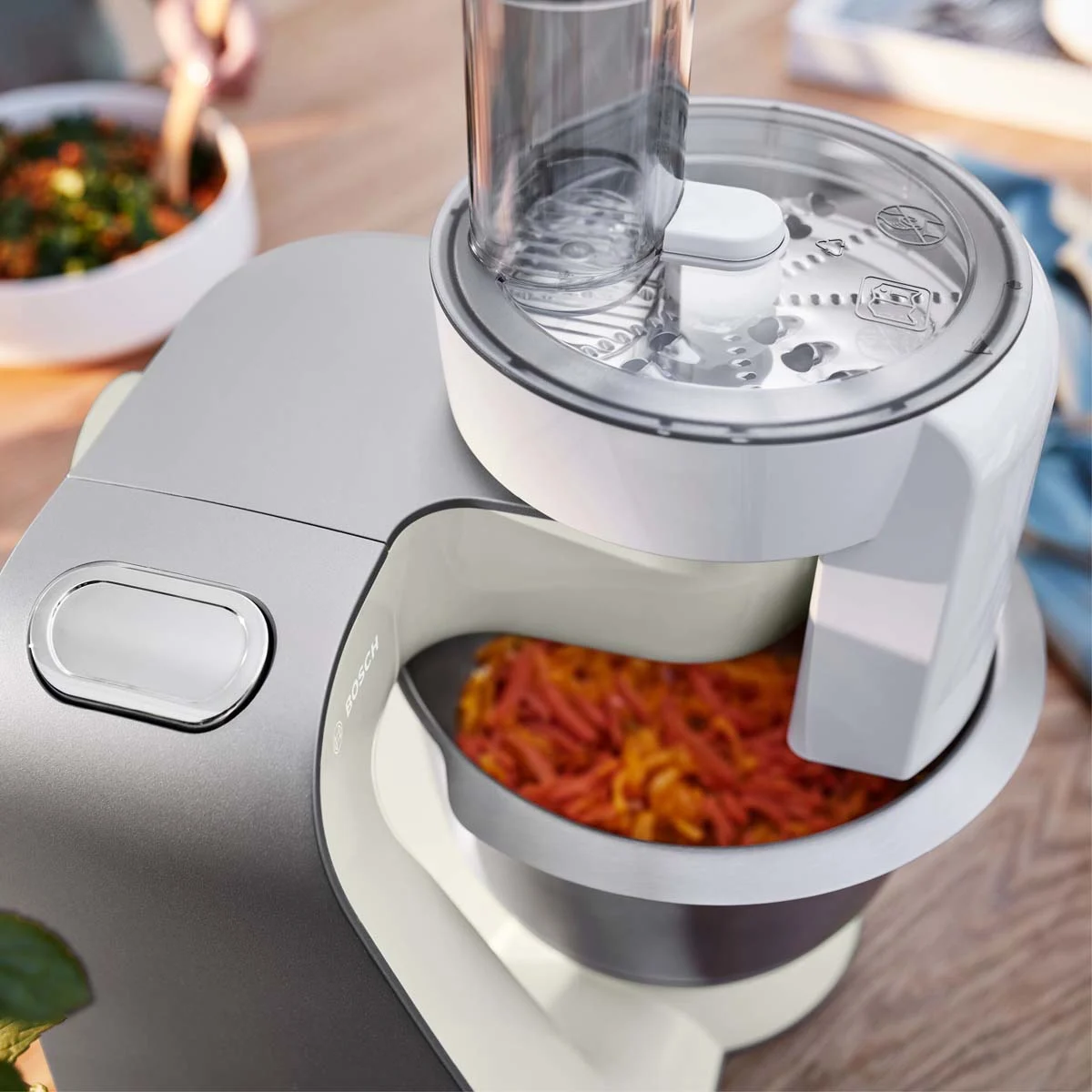 Keukenrobots raspen