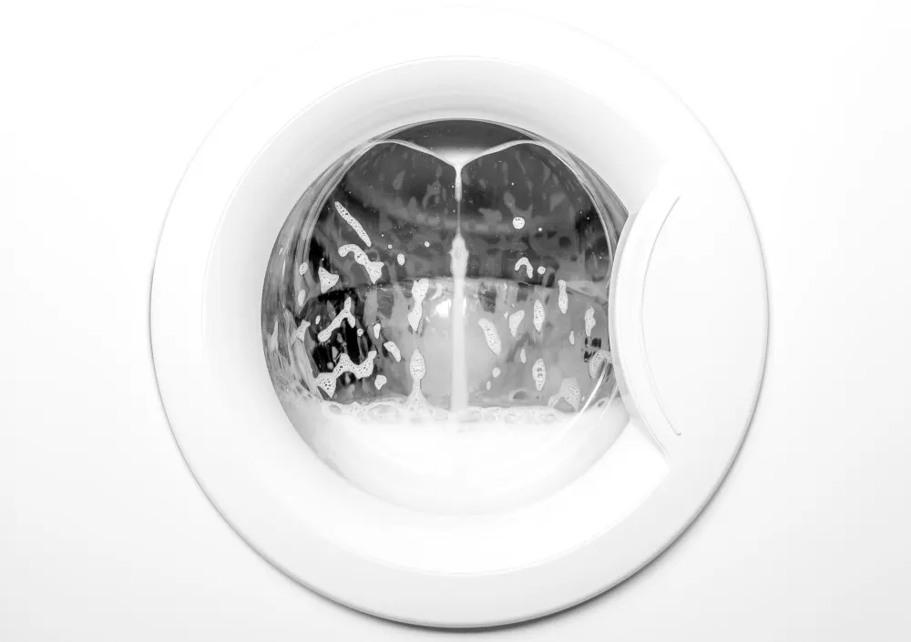 Schuimvorming in wasmachine