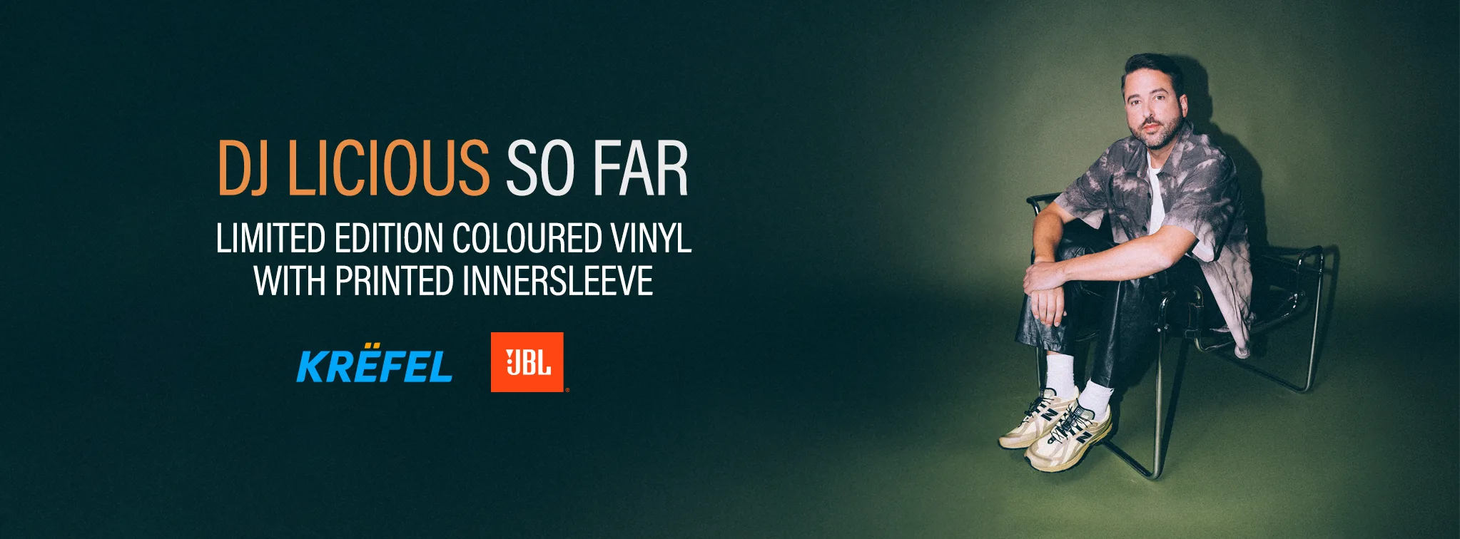 Banner JBL x DJ Licious