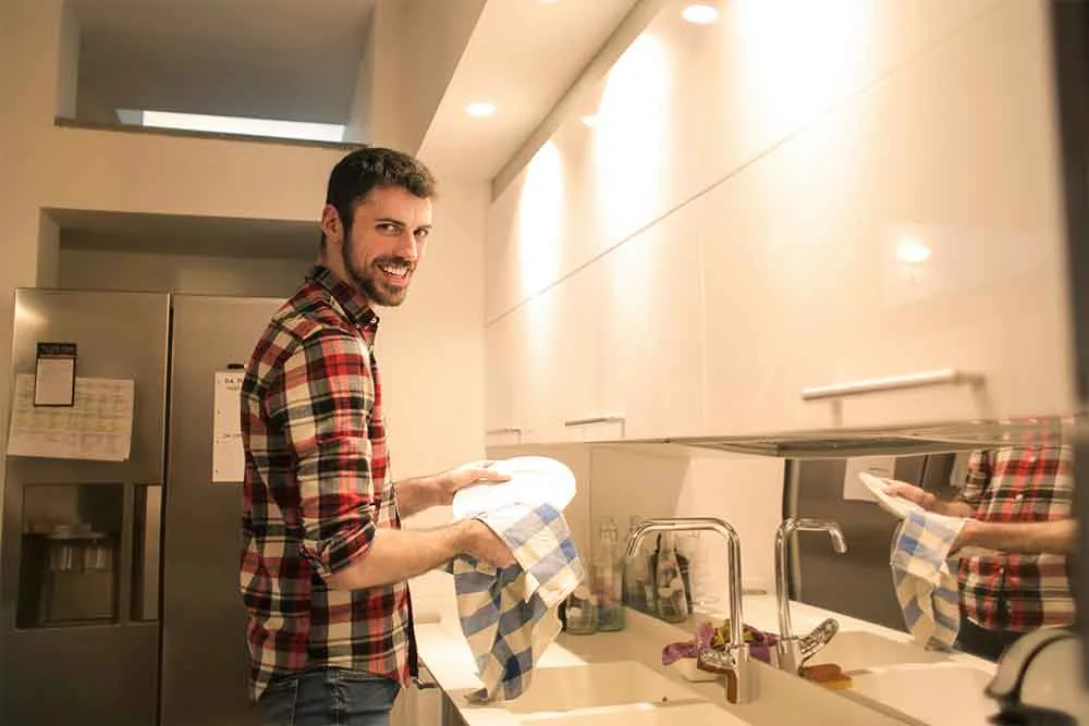 Lavage à la main
