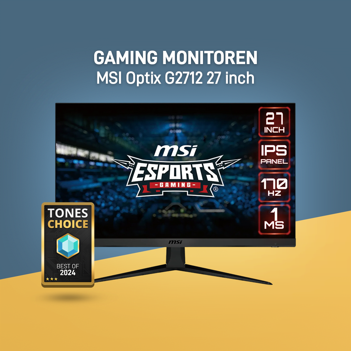 tones choice GAMING MONITOR 1-1 2