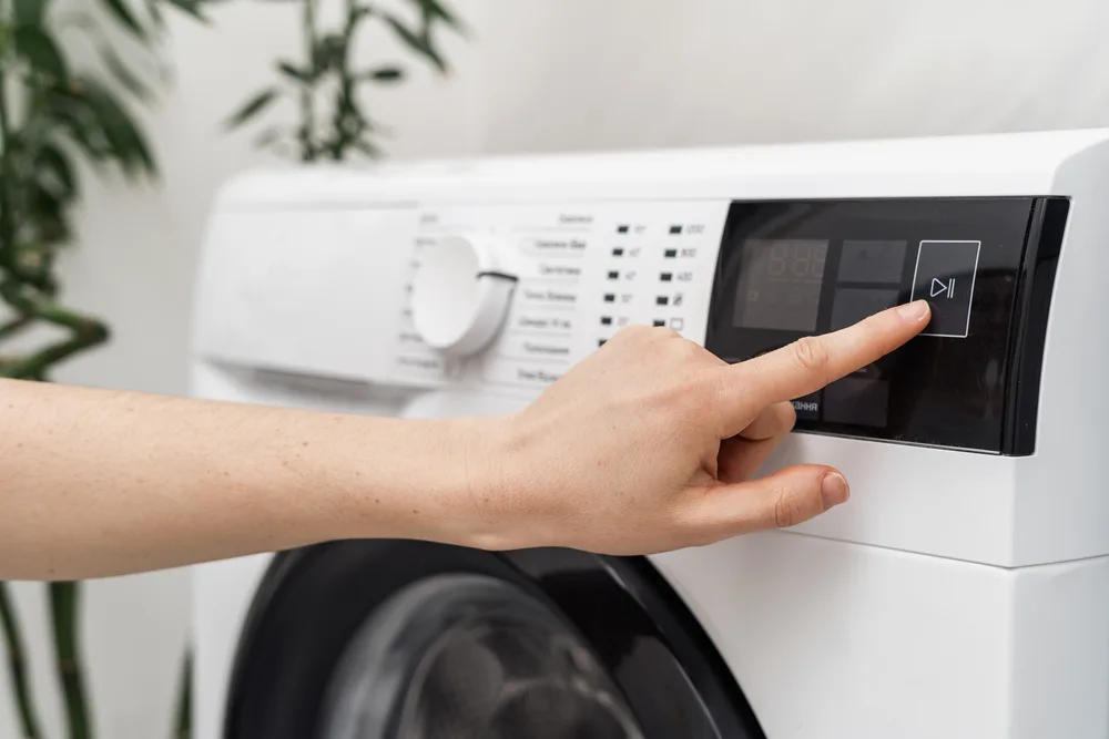 Wasmachine opzetten