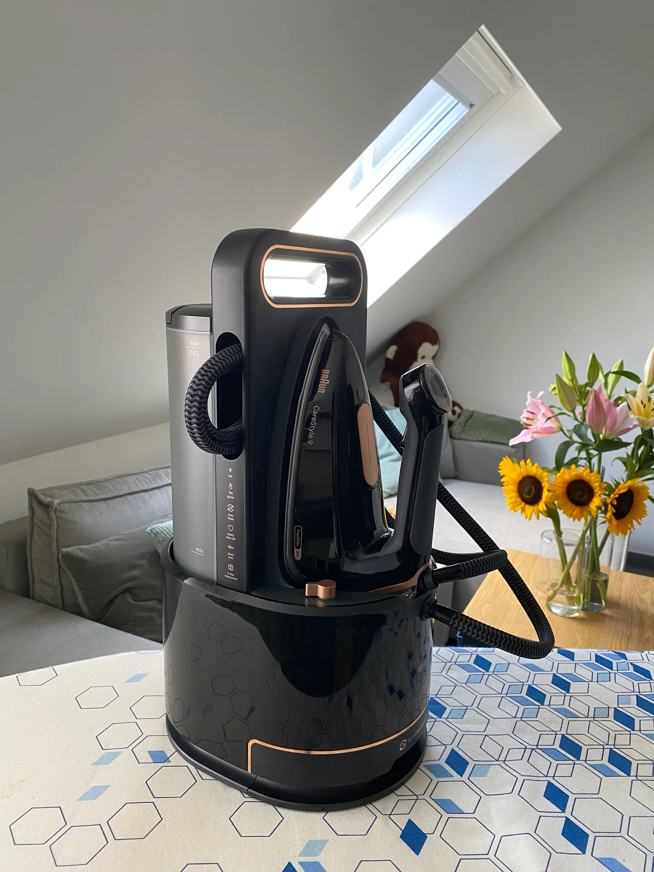 La centrale vapeur qui se détartre automatiquement