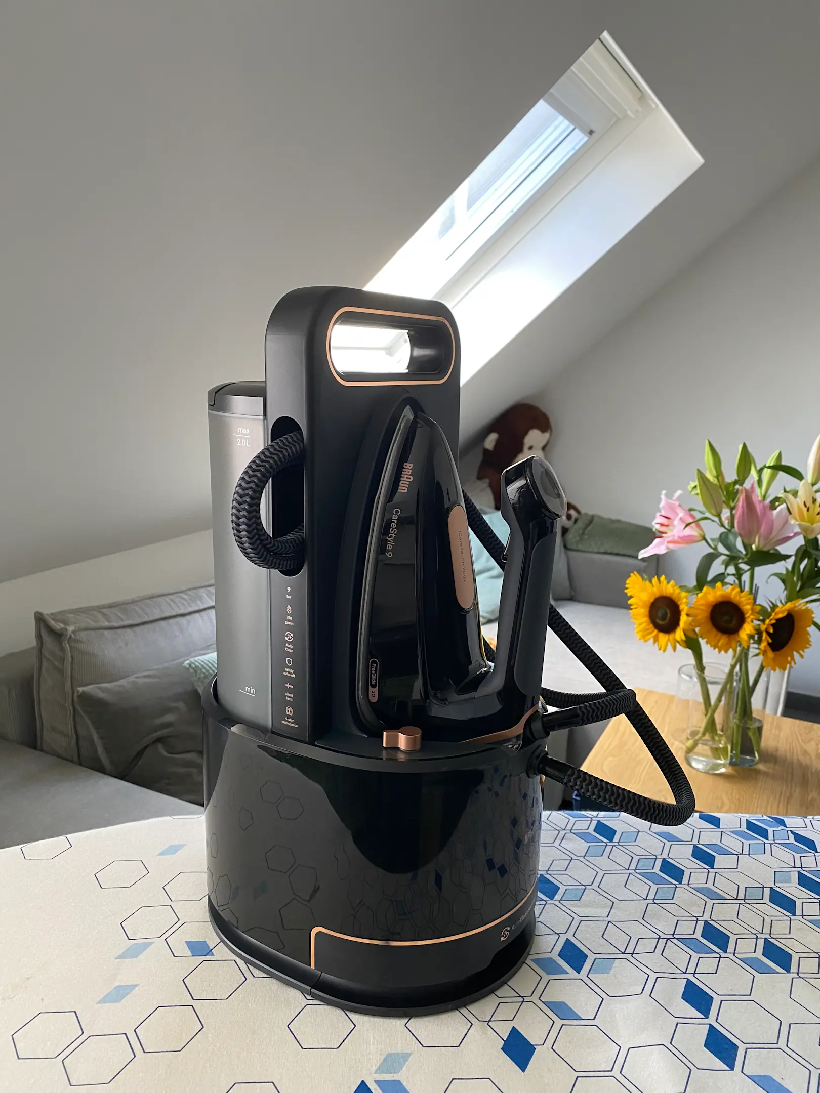 De stoomgenerator die zichzelf ontkalkt