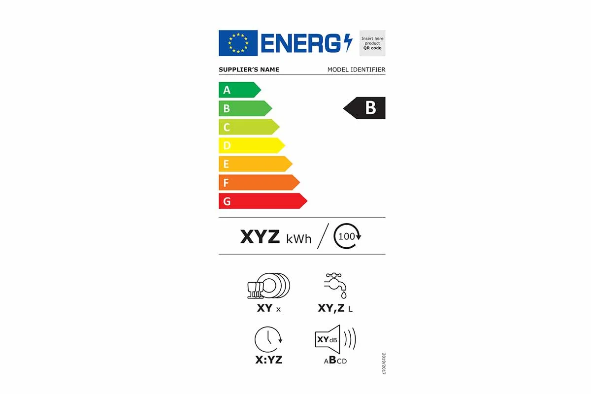 energylabel vaatwasser