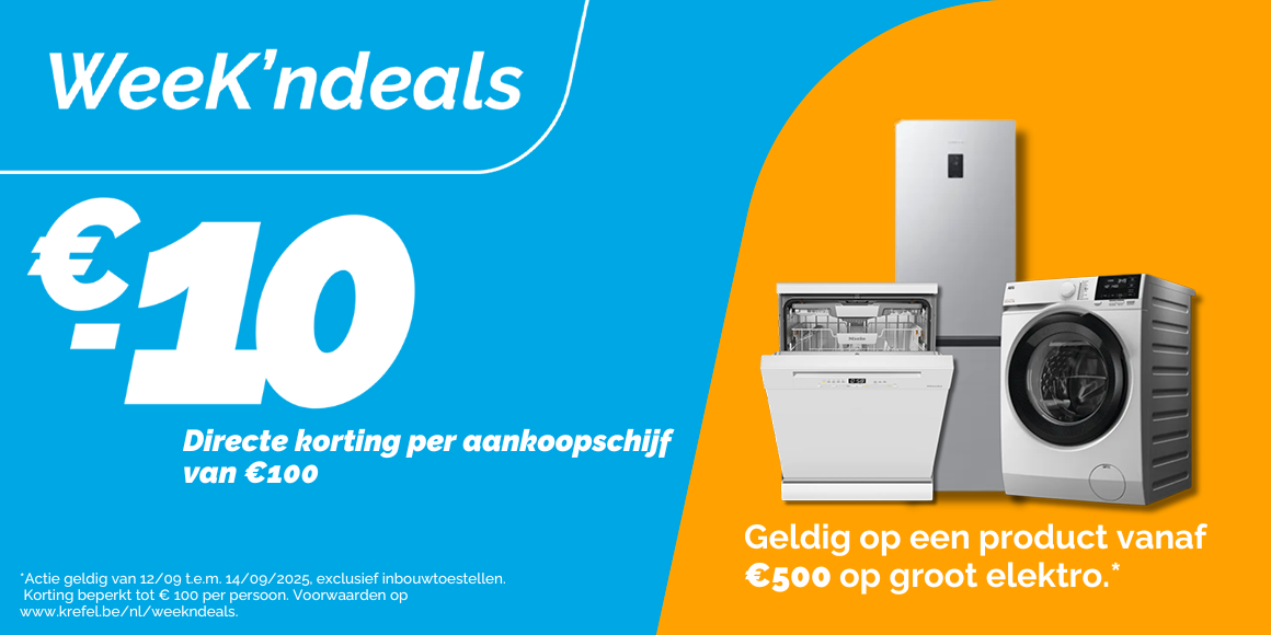 WeeK'ndeals bij Krëfel!
