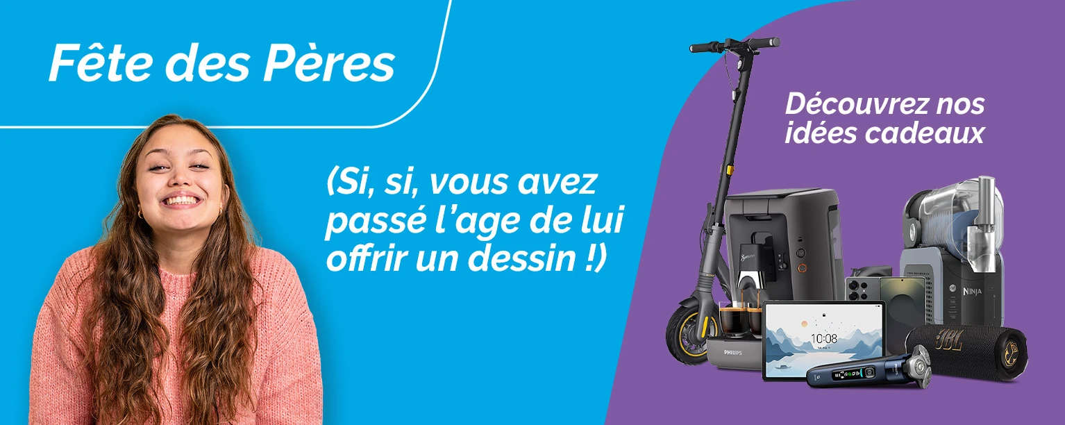 Bannière mobile pour la fête des pères