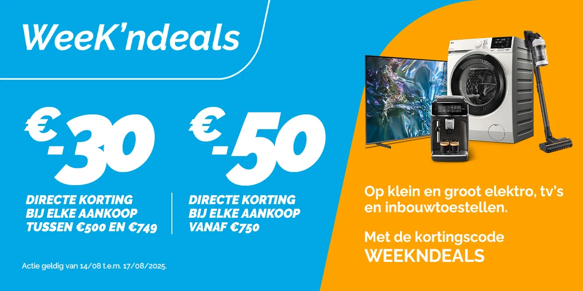 WeeK'ndeals bij Krëfel!