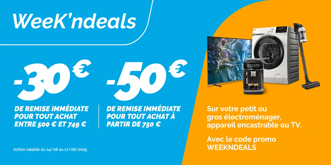 WeeK'ndeals chez Krëfel !