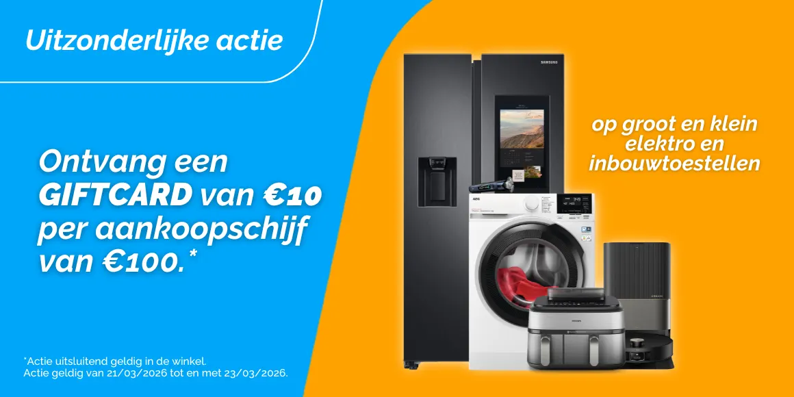 Uitzonderlijke actie bij Krëfel!