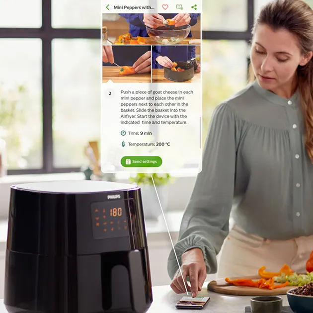 applicatie airfryer