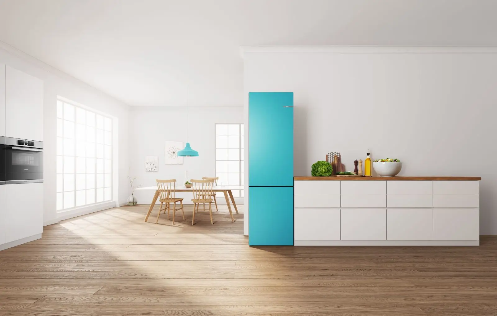 Bosch vario style koelkasten verwisselbaar kleurpaneel