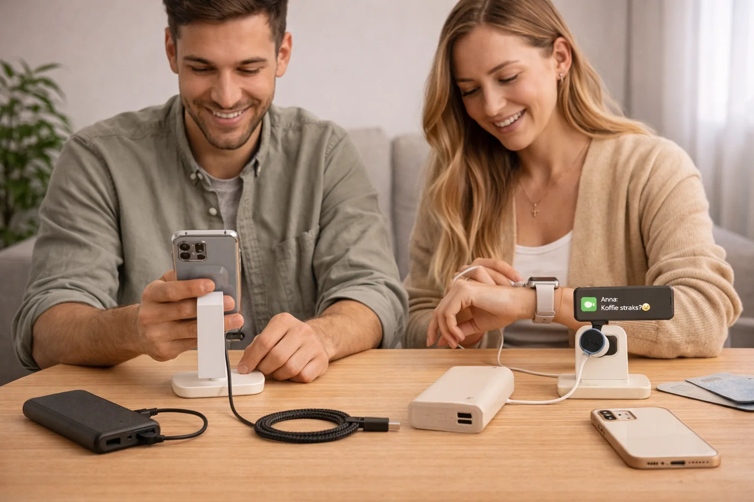 smartphones en smartwatches foto inleiding