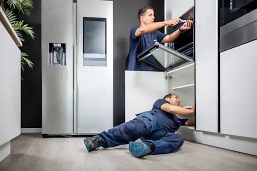 livraison et installation d'appareils encastrables