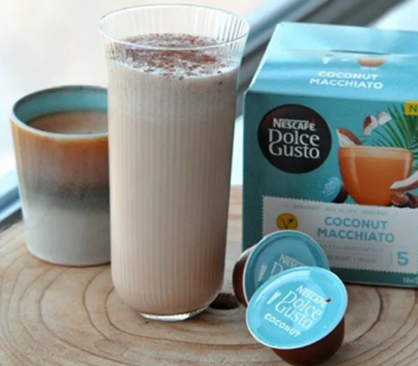 coconut macchiato milkshake