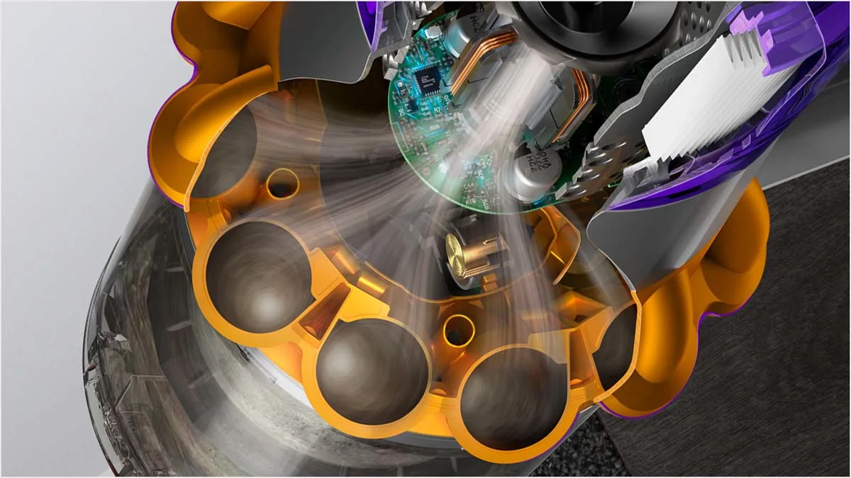 Powerful suction