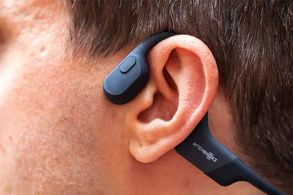 Voorbeeld Aftershokz headphones