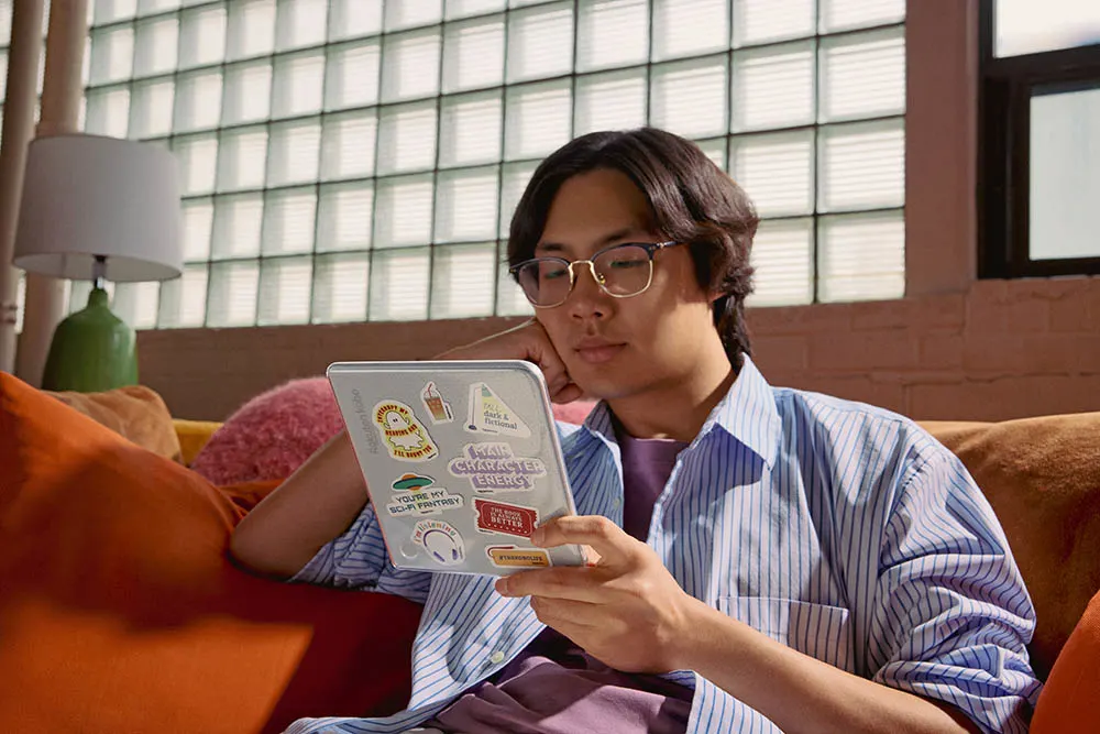 S5 - KOBO LIBRA COLOUR CLEAR CASE STICKERS