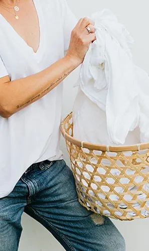 un panier à linge