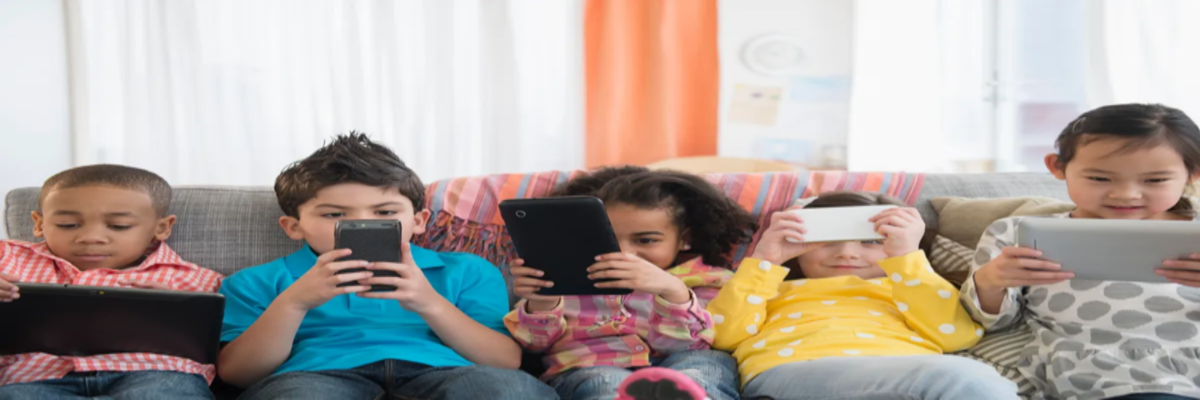 smartphones kids banner