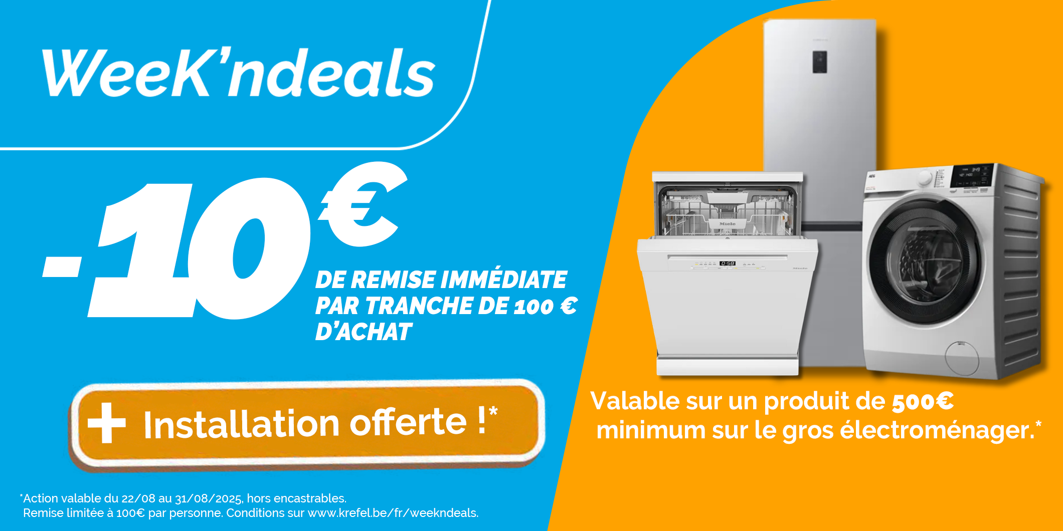 WeeK'ndeals chez Krëfel !
