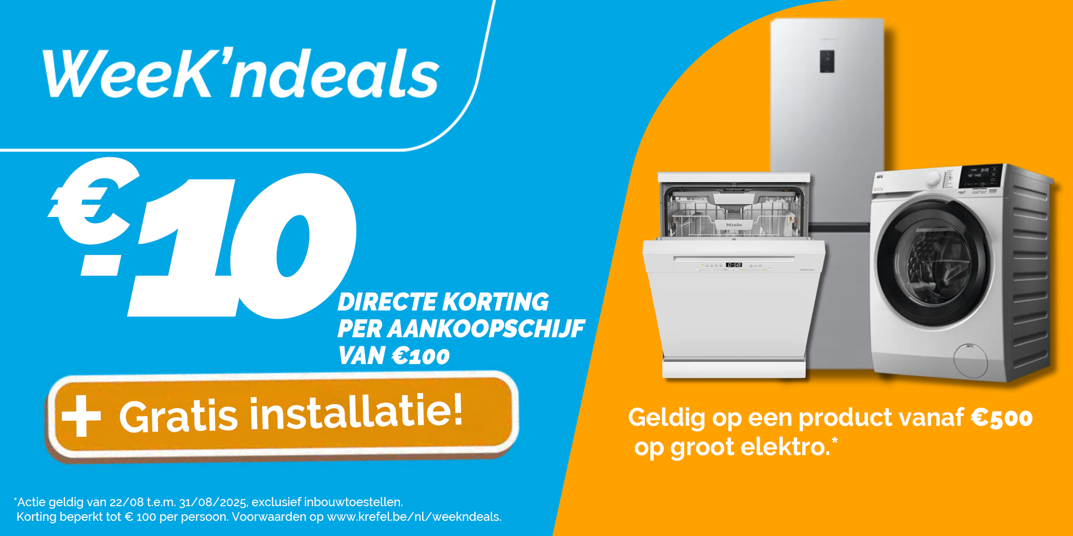 WeeK'ndeals bij Krëfel!