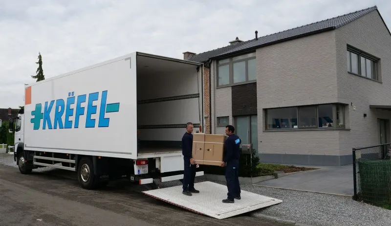 Levering aan huis door Krëfel