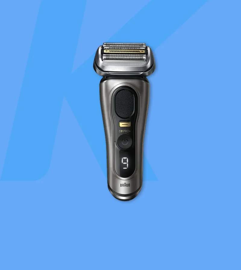 shaving blue