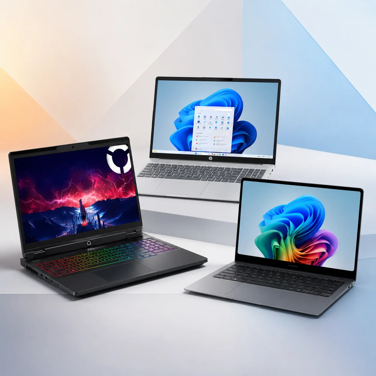 Samsung Laptop, Lenovo Laptop, HP Laptop