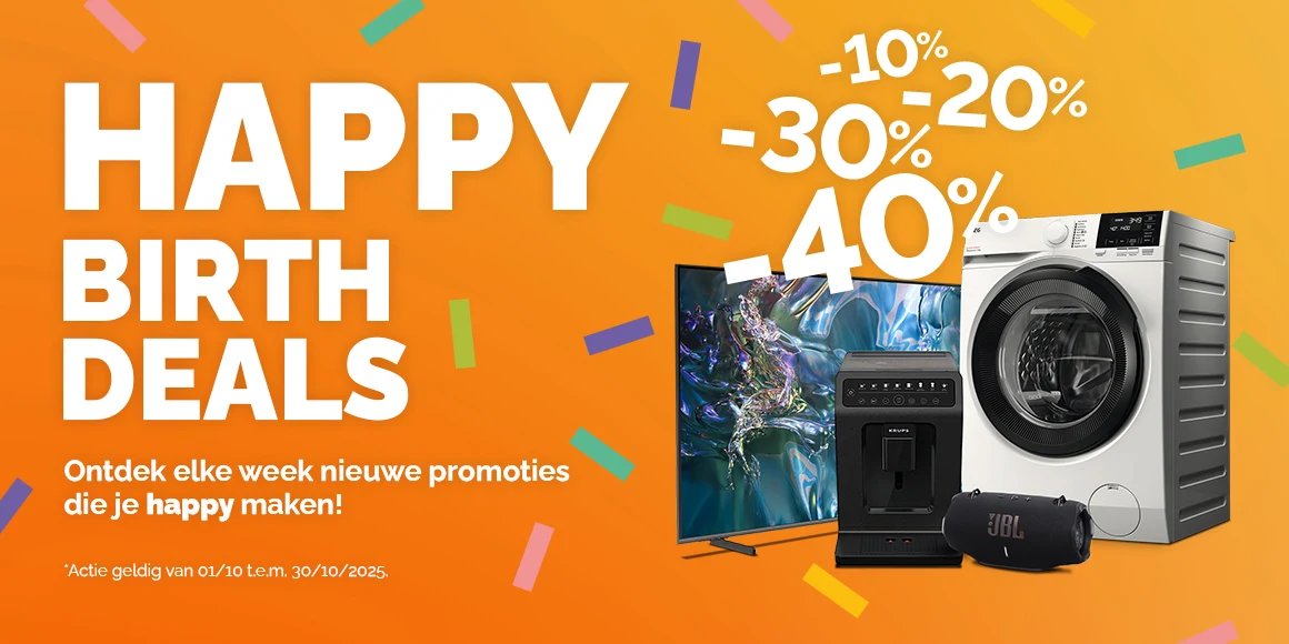 Happy Birth Deals bij Krëfel