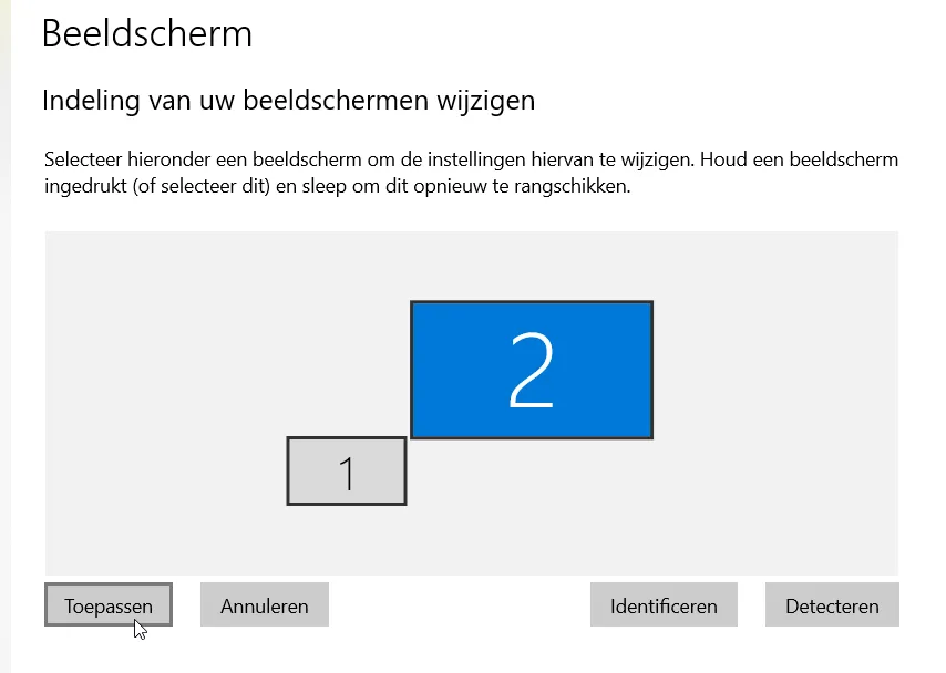 Beelden herschikken Windows