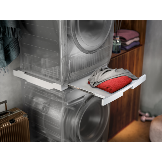 was en droogkast stapelen