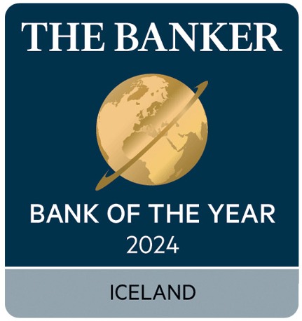 The Banker verðlaun 2024 Bank of the year