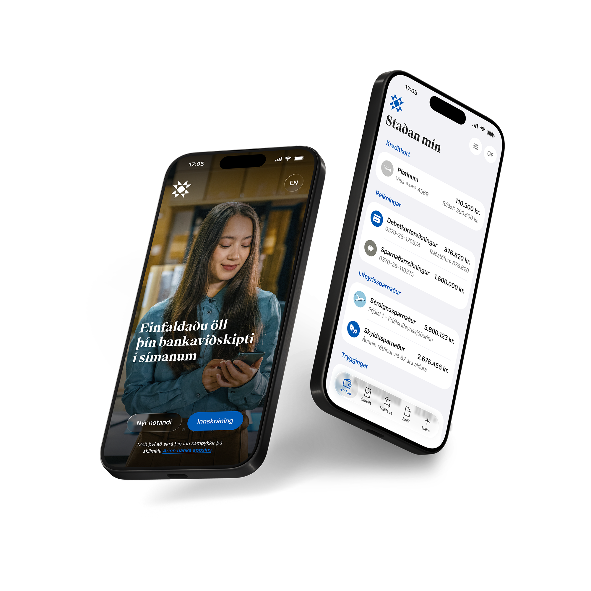 App - velkomin í viðskipti - light