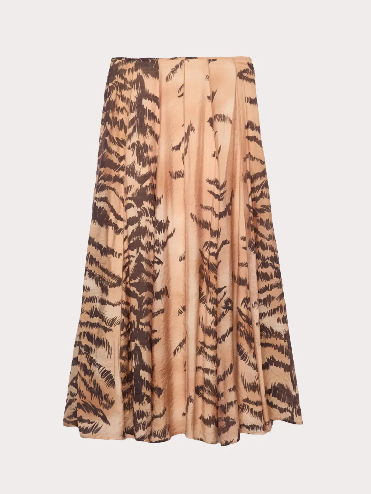 Animal print skirt