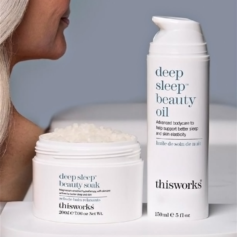 Selection of bath & body products. Shop now