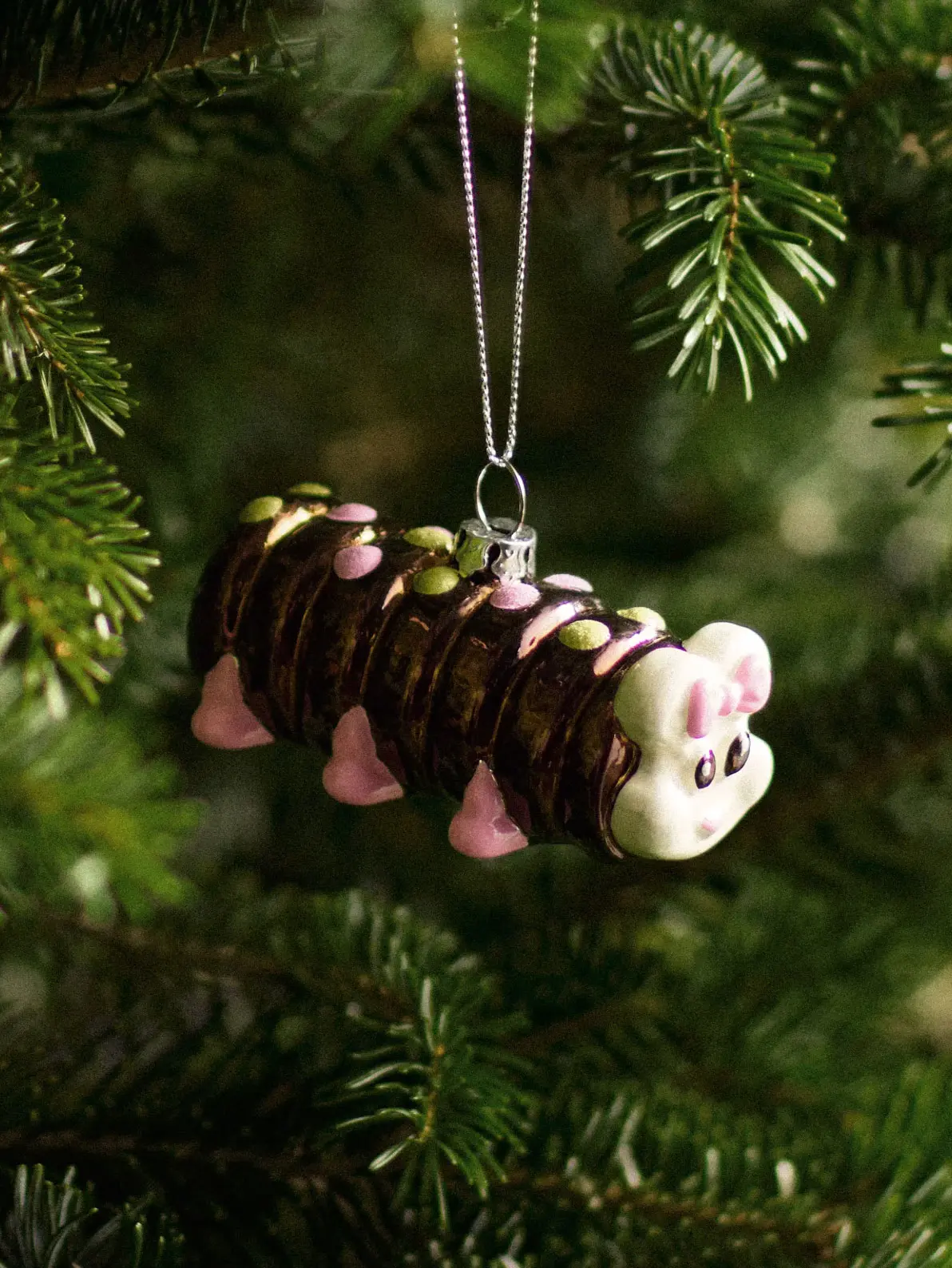 Connie the Caterpillar tree decoration