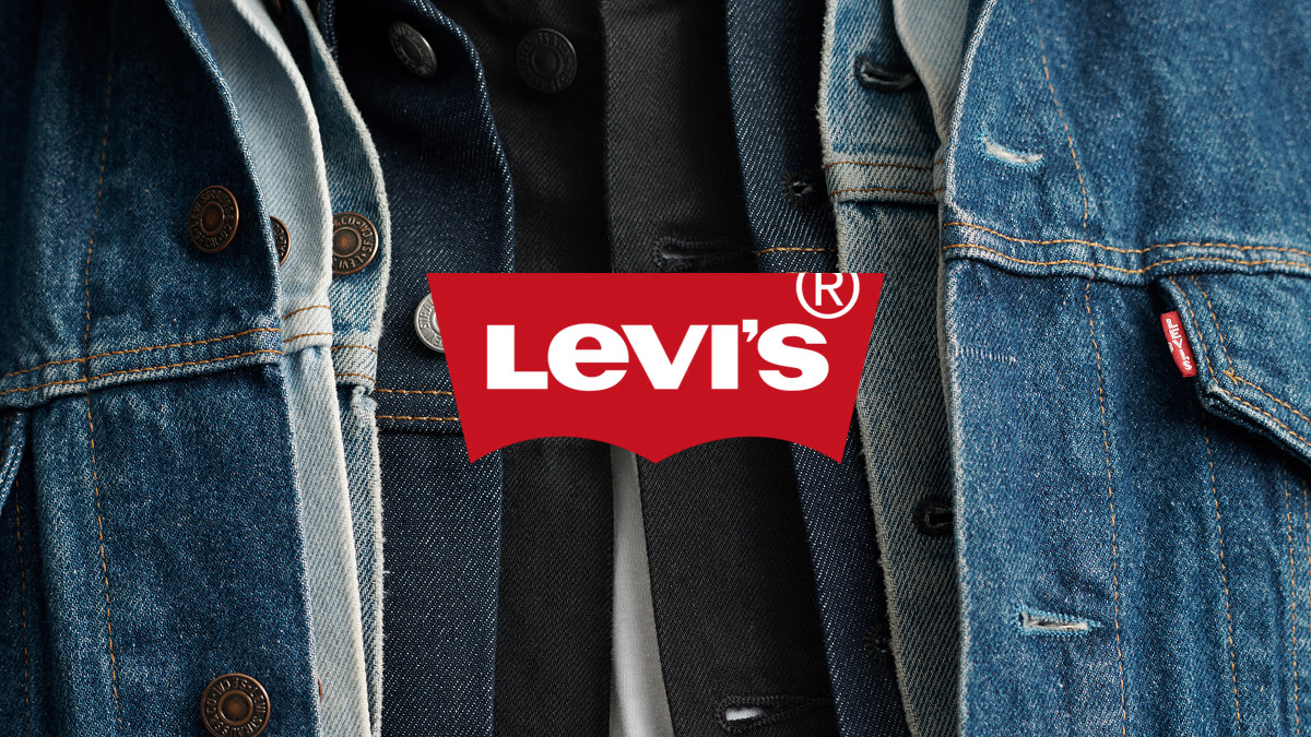 Close up of denim jackets