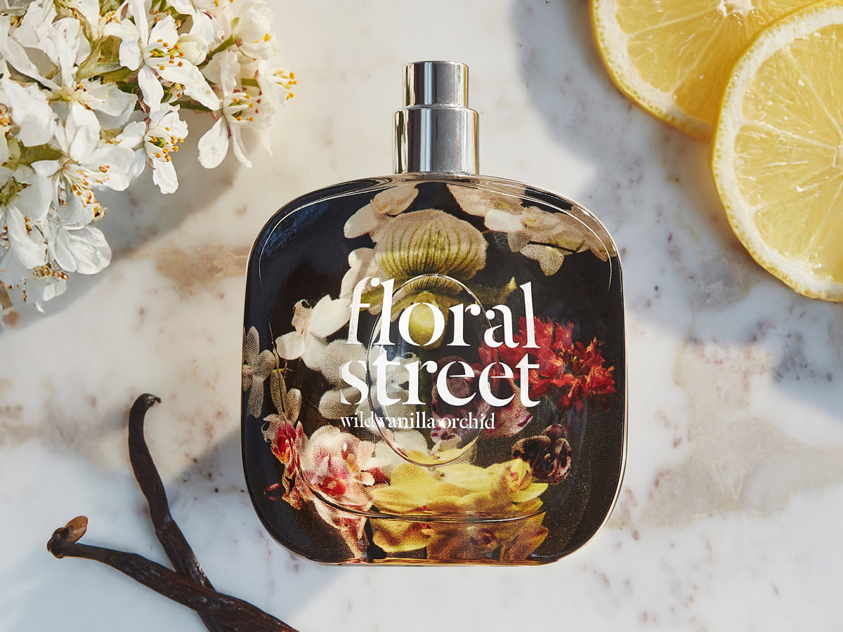 Selection of beauty products. Shop Womens perfume