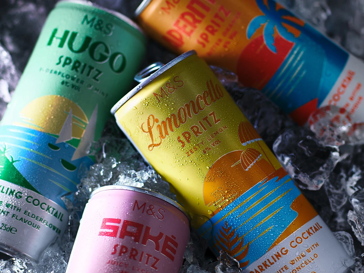Spritz cans