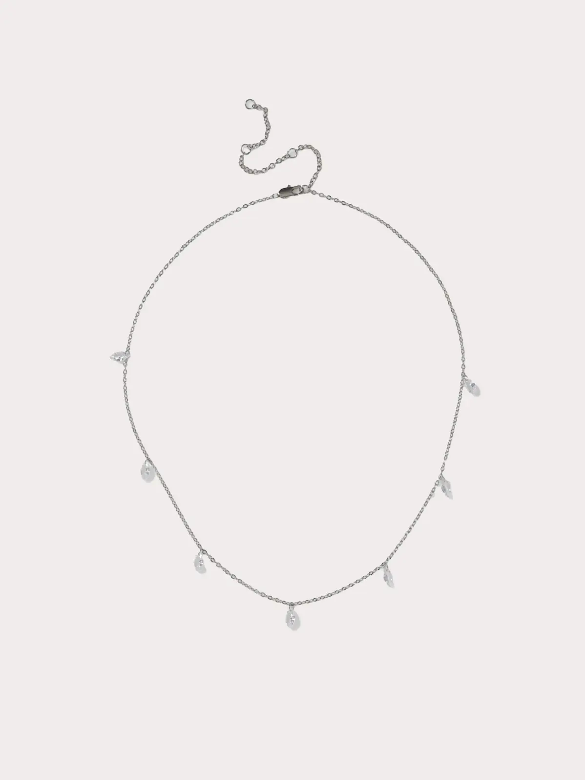 Silver necklace 