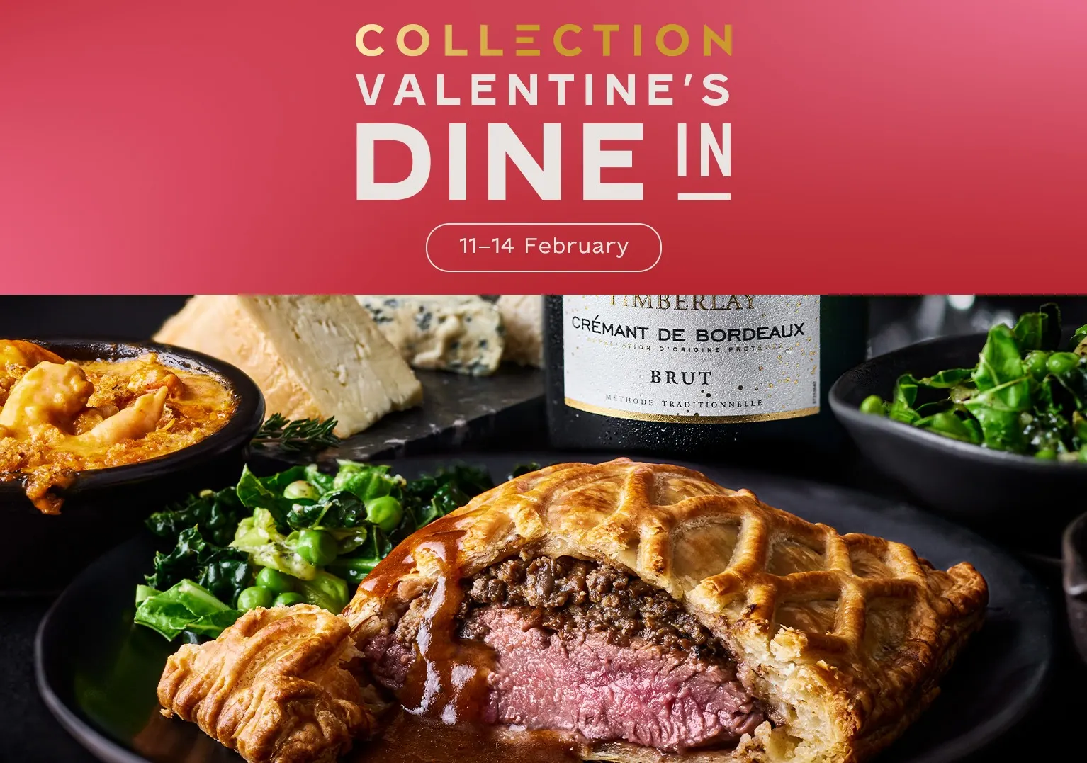The ultimate Collection Valentine's Dine In