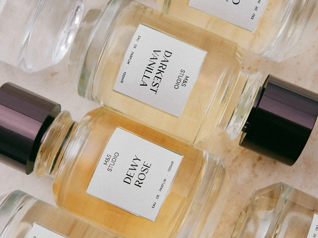 Group of Studio perfumes at M&S