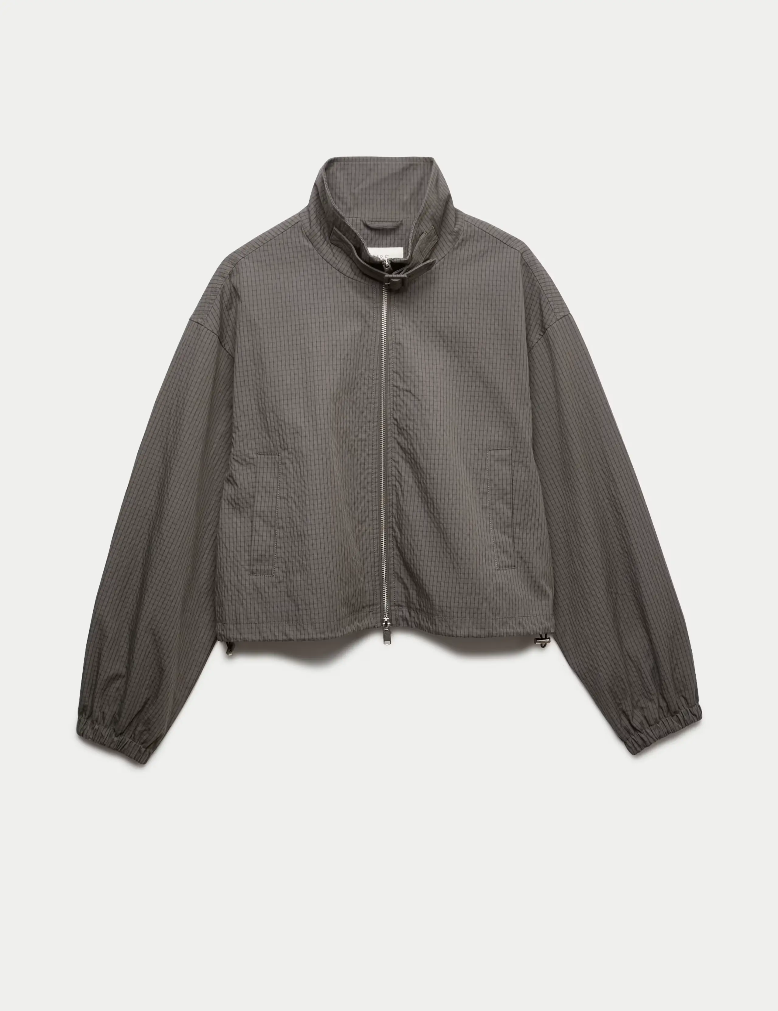 Cotton Rich Lightweight Buckle Short Jacket