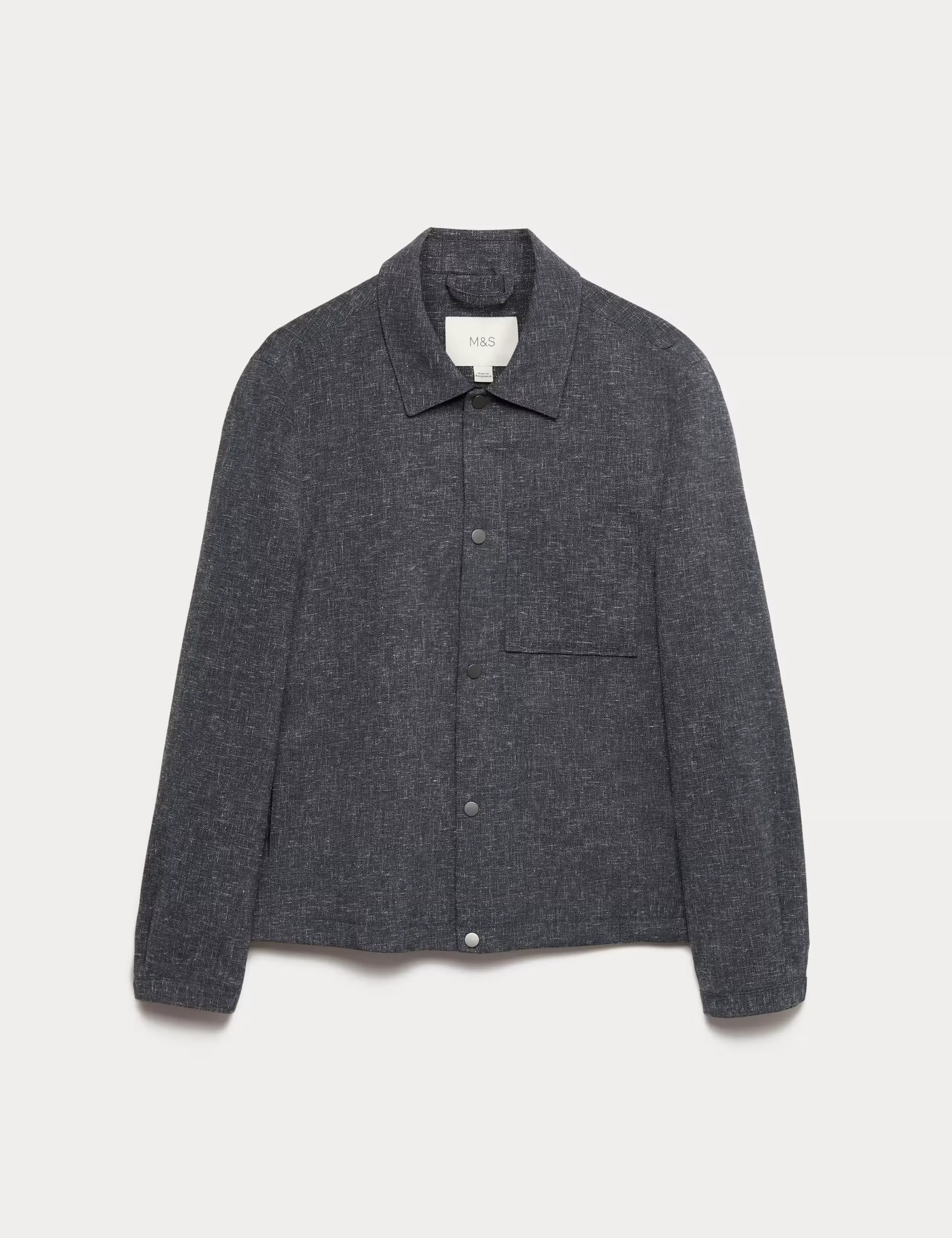 Textured Overshirt
