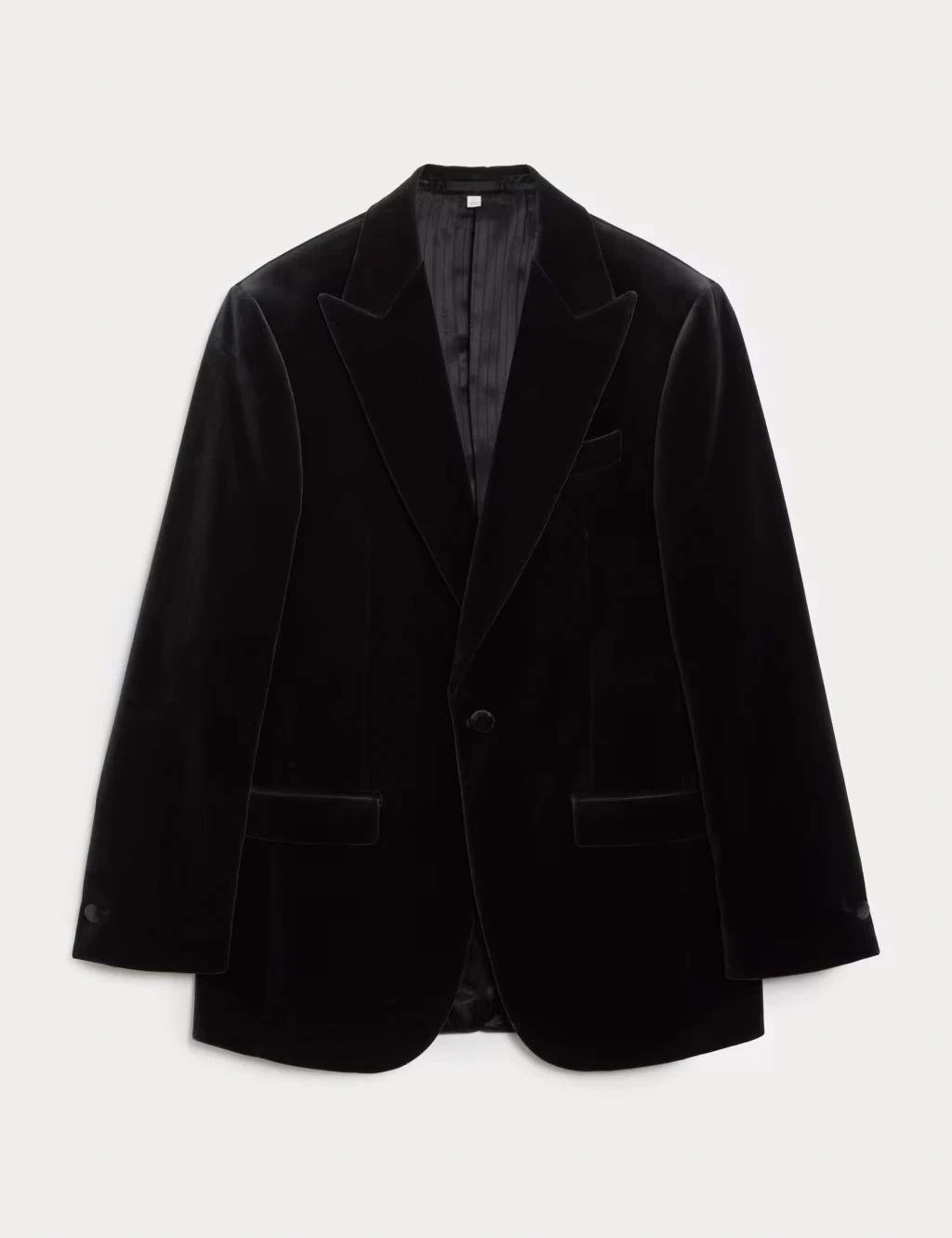 Jaeger charcoal velvet jacket