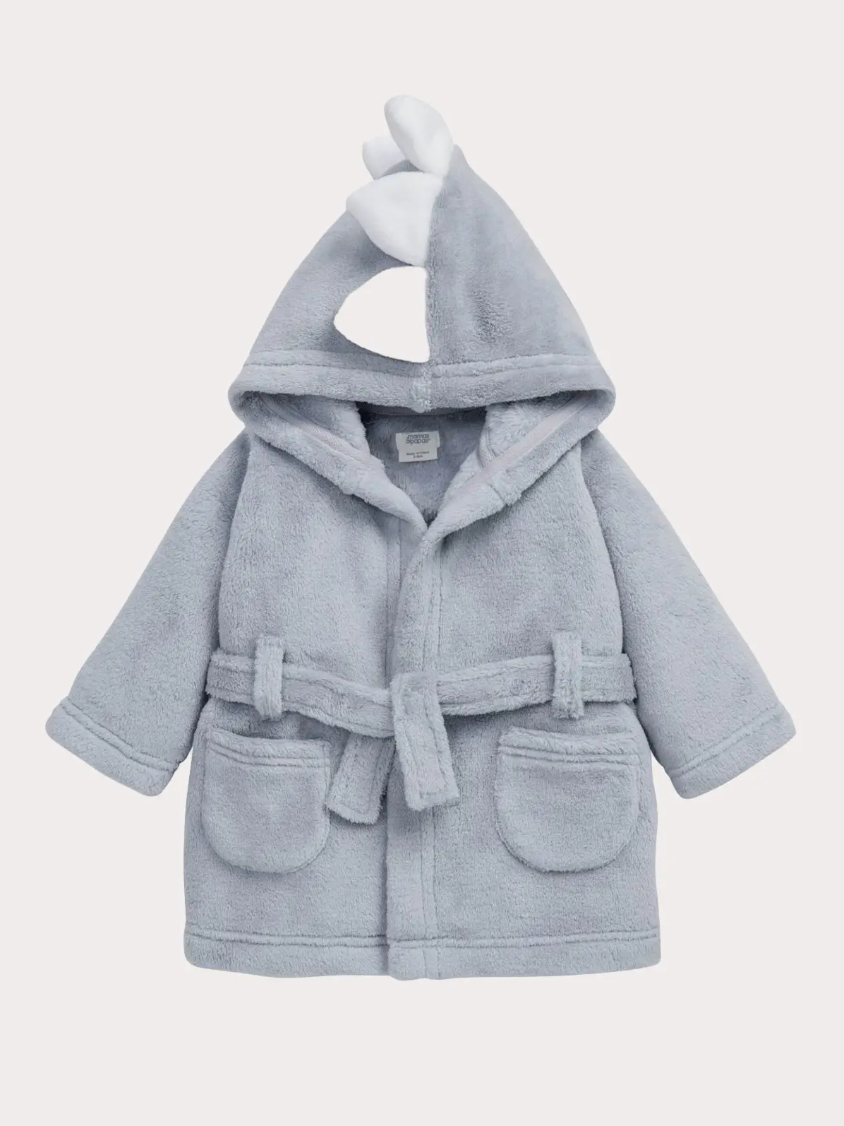Blue dressing gown